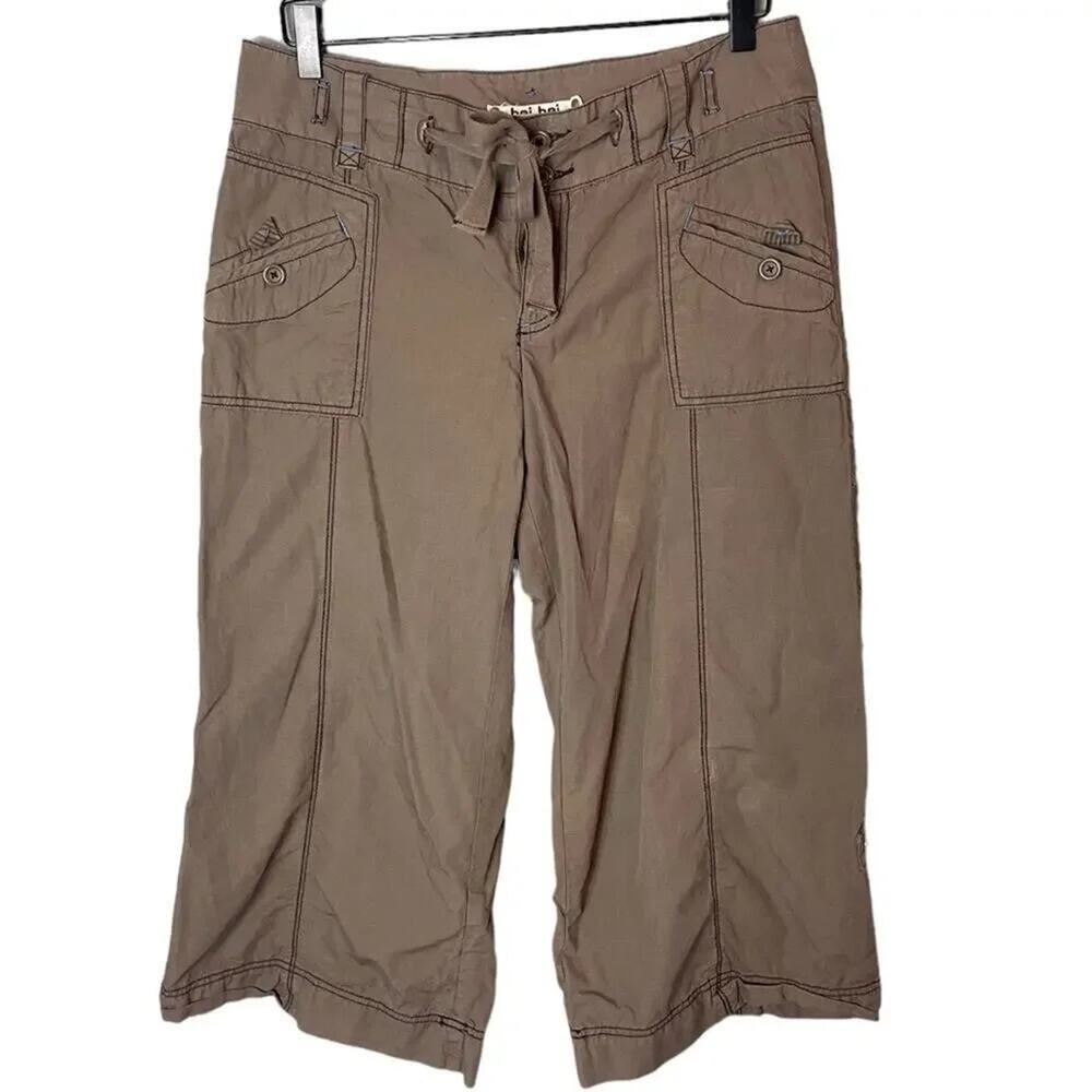Anthropologie Hei Hei Women’s Size 8 Brown Cropped Baggy Pants